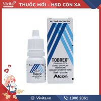 Thuốc nhỏ mắt Tobrex trị nhiễm khuẩn | Chai 5ml