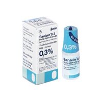 Thuốc nhỏ mắt trị rối loạn biểu mô giác mạc Sanlein 0.3 | Chai 5ml