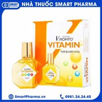 Thuốc nhỏ mắt V.Rohto Vitamin hỗ trợ cải thiện tình trạng giảm thị lực, mắt mờ