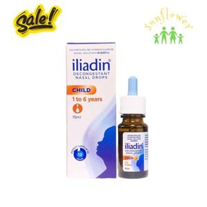 Thuốc nhỏ mũi Iliadin 0.025% - 10ml