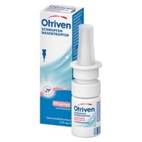 Thuốc nhỏ mũi Otriven 0.025% dạng xịt 10ml nội địa Đức (bé 0-2 tuổi)