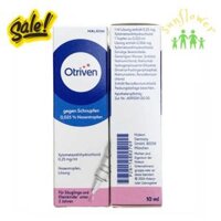 Thuốc nhỏ mũi Otriven 0,025% cho trẻ sơ sinh của Đức