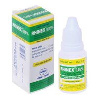 Thuốc nhỏ mũi Rhinex 0.05% giảm nghẹt mũi, sung huyết mũi chai 15ml