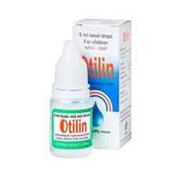 Thuốc nhỏ mũi trẻ em Otilin 0.05% giảm ngạt mũi, sung huyết trong viêm