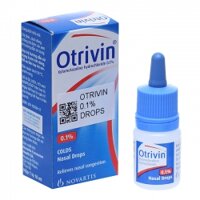 Thuốc nhỏ mũi trị nghẹt mũi Otrivin 0.1% 10ml