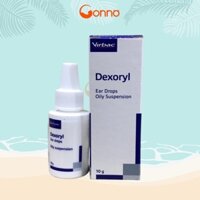 Thuốc Nhỏ Tai Cho Chó Mèo, Dung Dịch Trị Viêm Tai Dexoryl, Rận,Rửa Vệ Sinh Cho Mèo 10gr