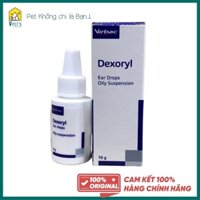 Thuốc Nhỏ Tai Cho Chó Mèo Dexoryl Dung Dịch Vệ Sinh Tai  Điều Trị Viêm Tai Ve Rận Cho Chó Mèo Khối Lượng 10gr