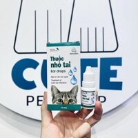 Thuốc nhỏ tai Vemedim – trị viêm tai ngoài cho chó mèo 10ml/chai