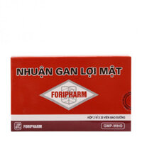 Thuốc Nhuận gan lợi mật (2 vỉ x 20 viên/hộp)