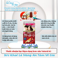 Thuốc nhuộm bạc Bigen dạng kem-nâu Natural 6G