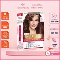 Thuốc Nhuộm Dưỡng Tóc L'Oreal Paris phủ bạc bảo vệ gấp 3 Excellence Crème 172ml -Sản Phẩm Chính Hãng
