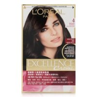 Thuốc nhuộm Loreal Excellence Creme – Đa dạng màu từ phủ bạc đến màu thời trang, dưỡng mượt tóc