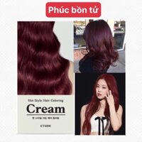 THUỐC Nhuộm màu PHÚC BỒN TỬ không tẩy Etude House Cream Hair Coloring không tẩy HOT TREND