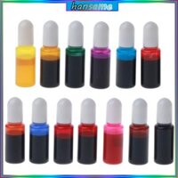 Thuốc nhuộm màu sơn lung linh đậm đặc HAN để làm bát đĩa nhựa 13 màu mực chứa cồn cho nghệ thuật nhựa Epoxy