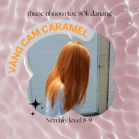 Thuốc nhuộm màu vàng cam caramel