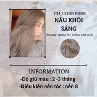Thuốc nhuộm nâu khói sáng