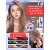 THUỐC NHUỘM NÂU LẠNH ÁNH KHÓI THẢO DƯỢC HÀN QUỐC