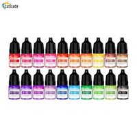 Thuốc nhuộm nến 20 màu đa năng 5ml cho Gel sáp ong