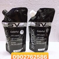 Thuốc Nhuộm Phủ Bạc Hàn Quốc Made in Korea SilVenux Keratin dạng túi 500mlx2