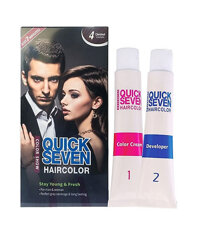 Thuốc nhuộm Quick Seven Hair Color S4 – Màu nâu hạt dẻ, phủ bạc nhanh 7 phút dùng cho cả nam và nữ