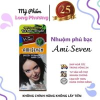 Thuốc nhuộm tóc Ami Seven Speedy Permanent Hair Color – phủ bạc thảo dược nhanh 7 phút dùng cho nam, nữ