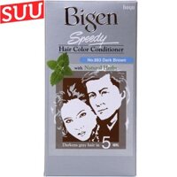 Thuốc Nhuộm Tóc Bigen 883 Nâu Sẫm (Dark Brown) Speedy Hair Color Conditioner suu.shop cam kết 100% chính hãng