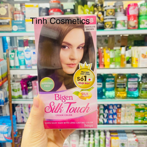 Thuốc nhuộm tóc Bigen Silk Touch
