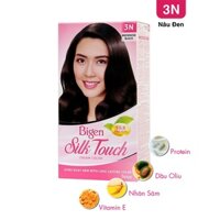 Thuốc nhuộm tóc Bigen Silk Touch số 3N- nâu đen