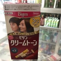 Thuốc nhuộm tóc Bigen số 3G màu hạt dẻ sáng Nhật nội địa