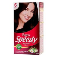 Thuốc nhuộm tóc Bigen Speedy số 6 (Màu nâu caramen)