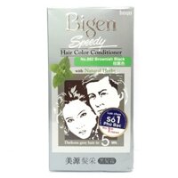 THUỐC NHUỘM TÓC BIGEN SPEEDY HAIR COLOR CONDITIONER NO. 882 BROWISH BLACK - NÂU ĐEN
