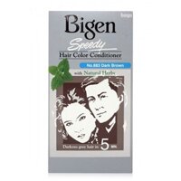 Thuốc nhuộm tóc Bigen Speedy Hair Color Conditioner, phủ bạc thảo dược cho nam và nữ