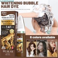 Thuốc Nhuộm Tóc Bong Bóng Tím Tím/Đỏ Rượu/Nâu Kem Màu Tóc Chuyên Nghiệp Tự Nhiên 400Ml -lovelyhome2