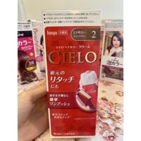 Thuốc nhuộm tóc Cielo Nội địa Nhật kèm bill (Màu nâu đất sáng trẻ trung)