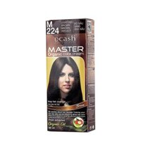 Thuốc Nhuộm Tóc DCASH #M224 Màu Đỏ Nâu Sáng Ánh Nâu                                       60ml
