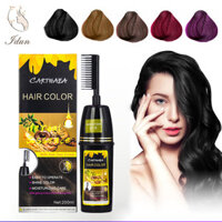 Thuốc nhuộm tóc đen thảo dược Carthaea cho một cái nhìn sảng khoái