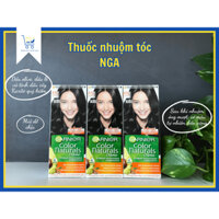 Thuốc nhuộm tóc GARNIER Nga (màu nâu lạnh 4.12)
