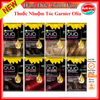 Thuốc nhuộm tóc Garnier Olia bền màu vĩnh cửu, chăm sóc và phục hồi tóc hư tổn, Hàng Đức