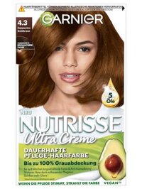 Thuốc Nhuộm tóc Garnier Nutrisse 4.3 Màu Nâu Vàng Sang Trọng