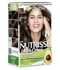 THUỐC NHUỘM TÓC GARNIER Nutrisse MÀU TÓC 4 – NÂU SOCOLA VỪA