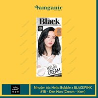 Thuốc Nhuộm Tóc Hello Bubble BlackPink chính hãng Mise En Scene – Màu Mystic Black(Đen khói bút chì)