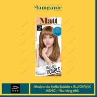 Thuốc Nhuộm Tóc Hello Bubble BlackPink chính hãng Mise En Scene – Màu Matt Gold (Nâu vàng nhũ)