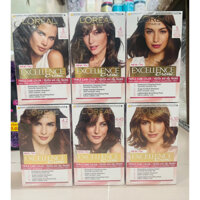 Thuốc Nhuộm Tóc Loreal Phủ Bạc Chính Hãng Đủ Màu - Nhuộm Dưỡng Tóc Keratin & Collagen Giúp Tóc Chắc Khỏe