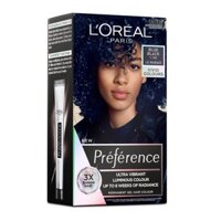 Thuốc nhuộm tóc L'Oreal Preference Vivids Blue Black 1.102 Le Marais (Xanh đen)
