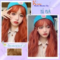Thuốc nhuộm tóc màu Đỏ Cam – Orange Peach sử dụng tại nhà nhiều thảo dược giá rẻ Kcolor