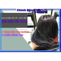 ✅Thuốc nhuộm tóc màu Khói Tím trầm - tặng kèm trợ dưỡng - màu nhuộm thảo dược Khói Tím