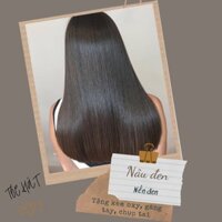 Thuốc nhuộm tóc màu NÂU ĐEN nhuộm tóc tại nhà