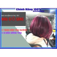 ✅Thuốc nhuộm tóc màu nâu đỏ tím - tặng kèm trợ dưỡng - màu nhuộm thảo dược đỏ tím