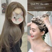 Thuốc Nhuộm Tóc Màu Nâu Hạt Phỉ2023Màu Phổ Biến, Trắng, Không Tẩy Trắng, Thực Vật Tự Nhiên, Tinh Khiết Tại Nhà TZ4L