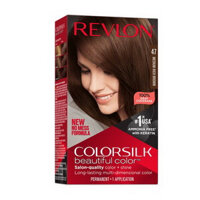 Thuốc nhuộm tóc màu nâu Revlon ColorSilk Medium Rich Brown xách tay mỹ